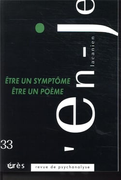 En-je lacanien n.33 - l'angoisse