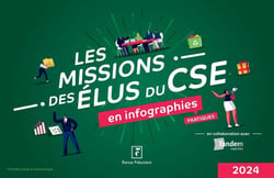 Les missions des élus du CSE en infographies pratiques (édition 2024)