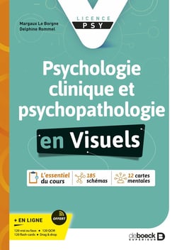 Psychologie clinique et psychopathologie : Les fondamentaux en visuels