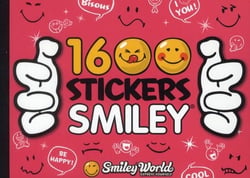 1600 stickers smiley