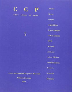 Cahier critique de poesie
