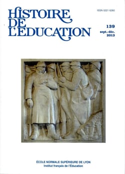 Histoire de l'éducation, n° 139/2013 : Varia
