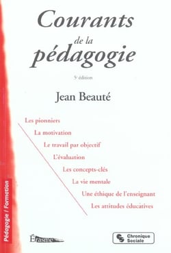 Courants de la pedagogie (5e edition)