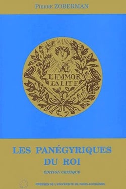Les panégyriques du roi