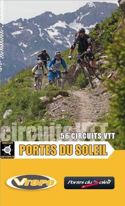 Portes du soleil version francaise 56 circuits vtt