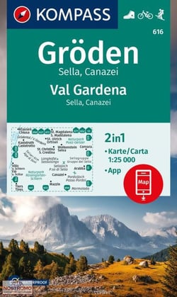 616 Gröden - Val Gardena - Sella