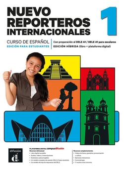 Nuevo Reporteros internacionales 1 : Édition hybride livre de l'élève + plateforme digitale