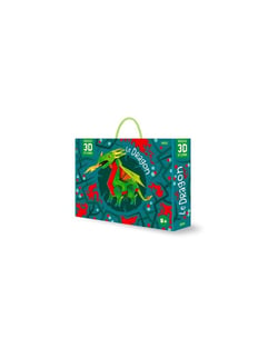 Le dragon : puzzle 3D et livre