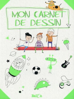 Mon carnet de dessin pour les garçons