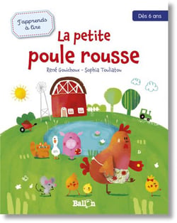 J'apprends à lire - la petite poule rousse