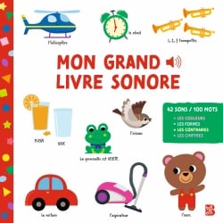 Mon grand imagier sonore : Mon grand livre sonore