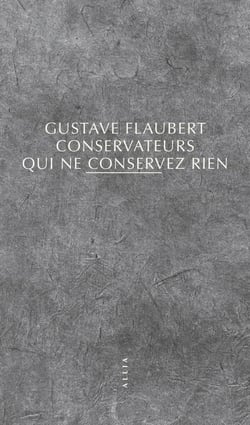 Conservateurs qui ne conservez rien