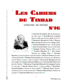 Les cahiers de Tinbad n.16