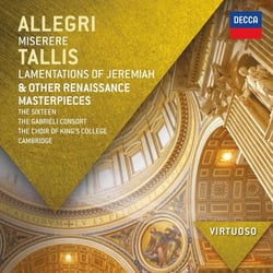 Miserere, lamentations de Jérémie et autres chefs-d'oeuvre de la Renaissance - CD