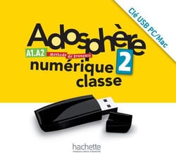 Adosphere 2 : manuel numerique interactif pour l'enseignant (cle usb)