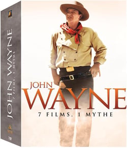 John Wayne : 7 films, 1 mythe : Comancheros + Le grand Sam + Les géants de l'Ouest + Alamo + Les cavaliers + L'ombre d'un géant + Brannigan