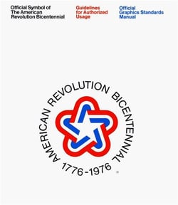 American revolution bicentennial - official graphics standards manual