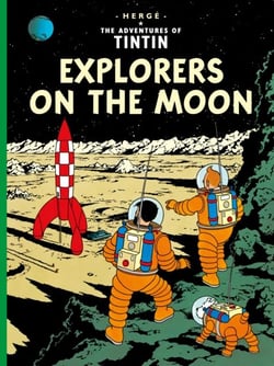 The adventures of Tintin Tome 17 : Explorers on the moon