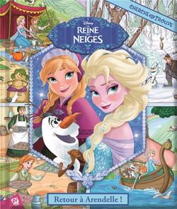 LA REINE DES NEIGES RETOUR A ARENDELLE - CHERCHE ET TROUVE