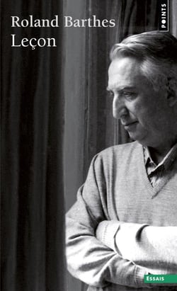 Lecon. texte de la lecon inaugurale prononcee le 7 janvier 1977 au college de france
