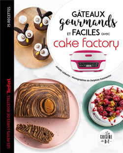 Cake factory + : moules à gâteaux et livre recettes