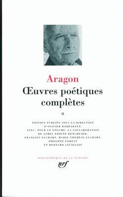 Oeuvres poétiques complètes Tome 2