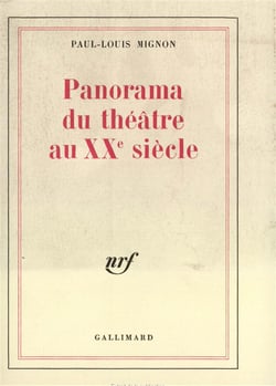 Panorama du theatre au xxe siecle