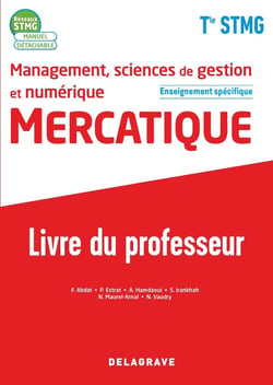 Réseaux STMG : management, sciences de gestion et numérique - mercatique enseignement spécifique - terminale STMG - livre du professeur (édition 2020)