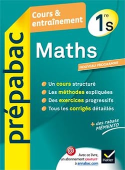 Prépabac cours & entraînement - mathématiques - 1ère s