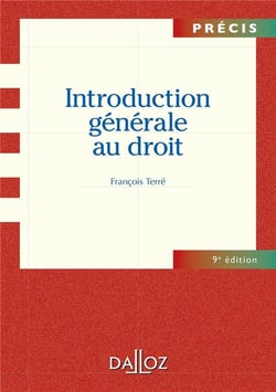 Introduction générale au droit (9e édition)