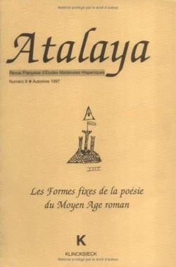 Les Formes fixes dans la poésie du Moyen-Âge, 1100-1500