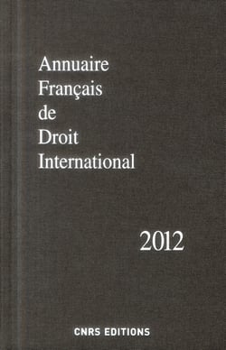 Annuaire français de droit international 58