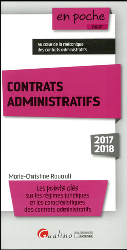 CONTRATS ADMINISTRATIFS