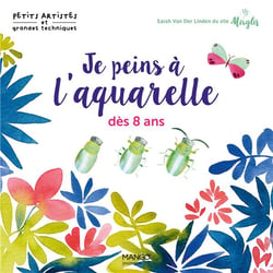 Je peins à l'aquarelle