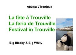 La fête à trouville - big blacky  and big whity