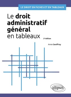 Le droit administratif général en tableaux : A jour au 15 août 2024