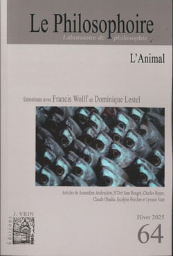 Revue le philosophoire n.64 : L'animal