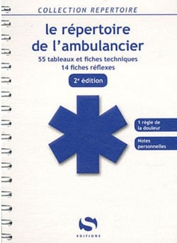 Répertoire de l'ambulancier (2e édition)