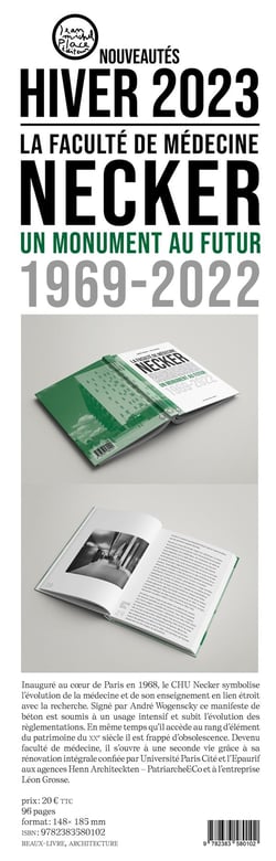 La faculté de médecine Necker, un monument au futur 1969-2022