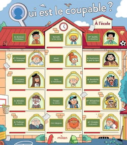 Qui est le coupable ? : À l'école