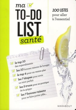 Ma to-do list - santé