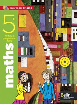 Maths 5e : Manuel élève (petit format) avec CD-Rom