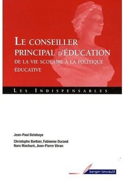 Conseiller principal d'education de la vie scolaire a la politique educative - a jour au 5 janvier 2