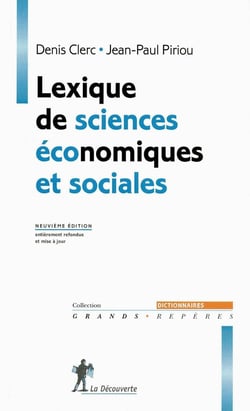 Lexique de sciences économiques et sociales (9e édition)