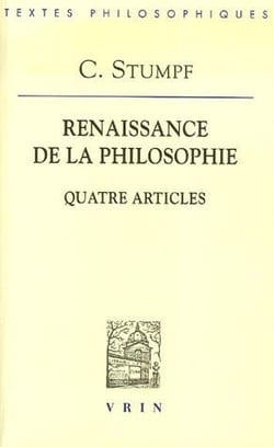 Renaissance de la philosophie - quatre articles