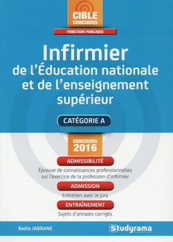 Infirmier de l'éducation nationale et de l'enseignement supérieur - concours 2016