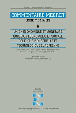 Union economique et monetaire. cohesion economique et sociale