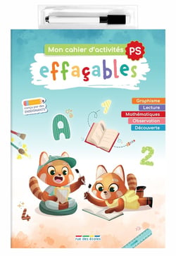 Mon cahier d'activités effaçables : Petite section : Conçu par des enseignants