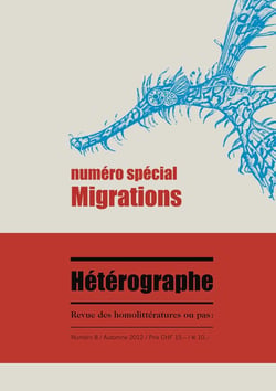 Heterographe, revue des homolitteratures ou pas: no 8/automne 2012