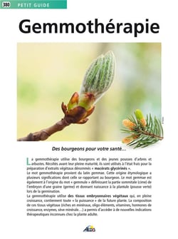 Gemmothérapie